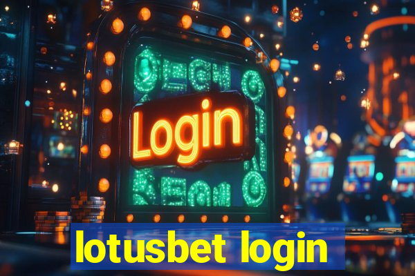 lotusbet login